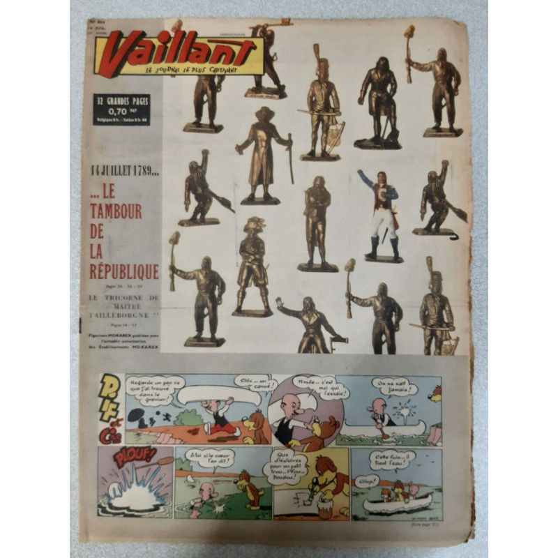 Vaillant Nº844 - Le Journal Le Plus Captivant