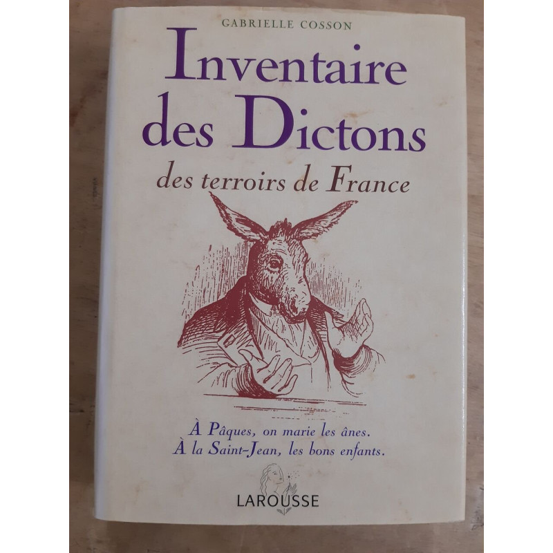 Inventaire des Dictons
