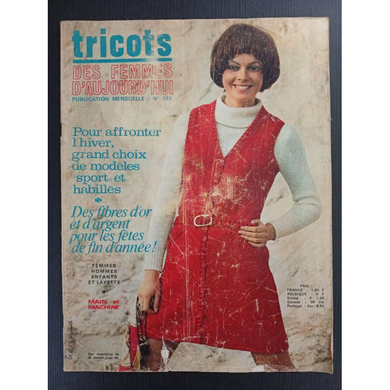 Revue Tricots des femmes d'aujourd'hui N° 242