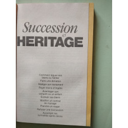 SUCCESSION ET HERITAGE hors série 65