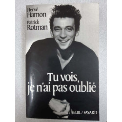 Tu vois je n'ai pas oublie
