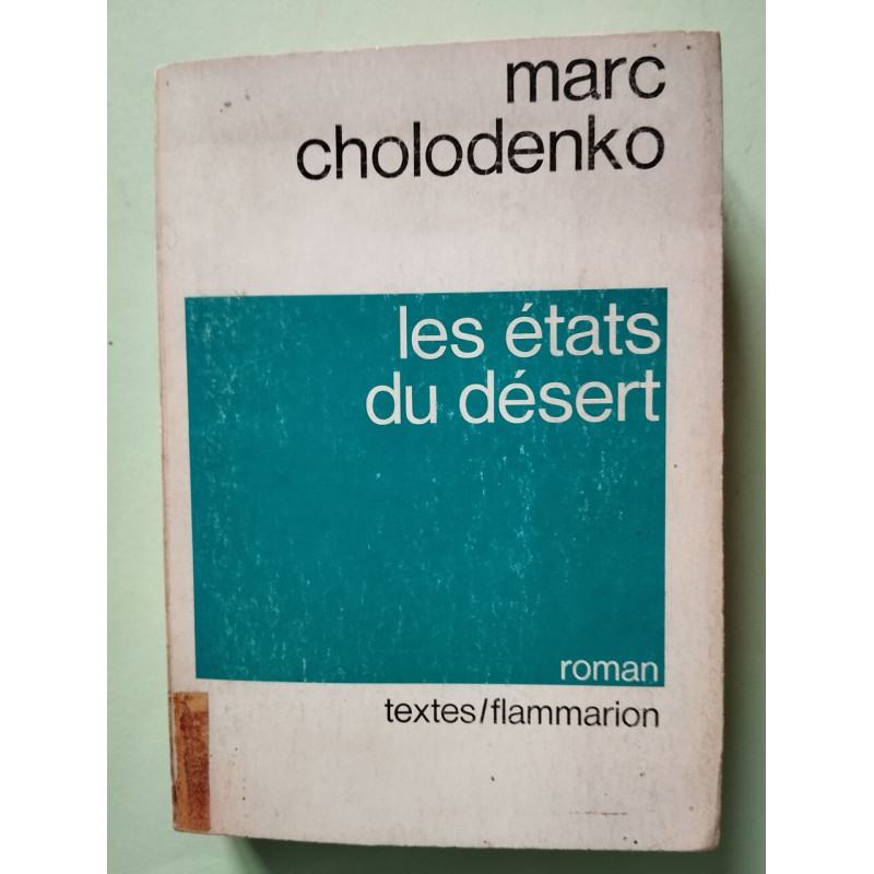 Les états du désert