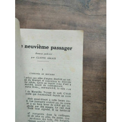 Mon Roman policier Le neuvième passager - Claude ascain