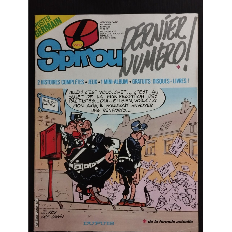 Le Joournal de Spirou N° 2269