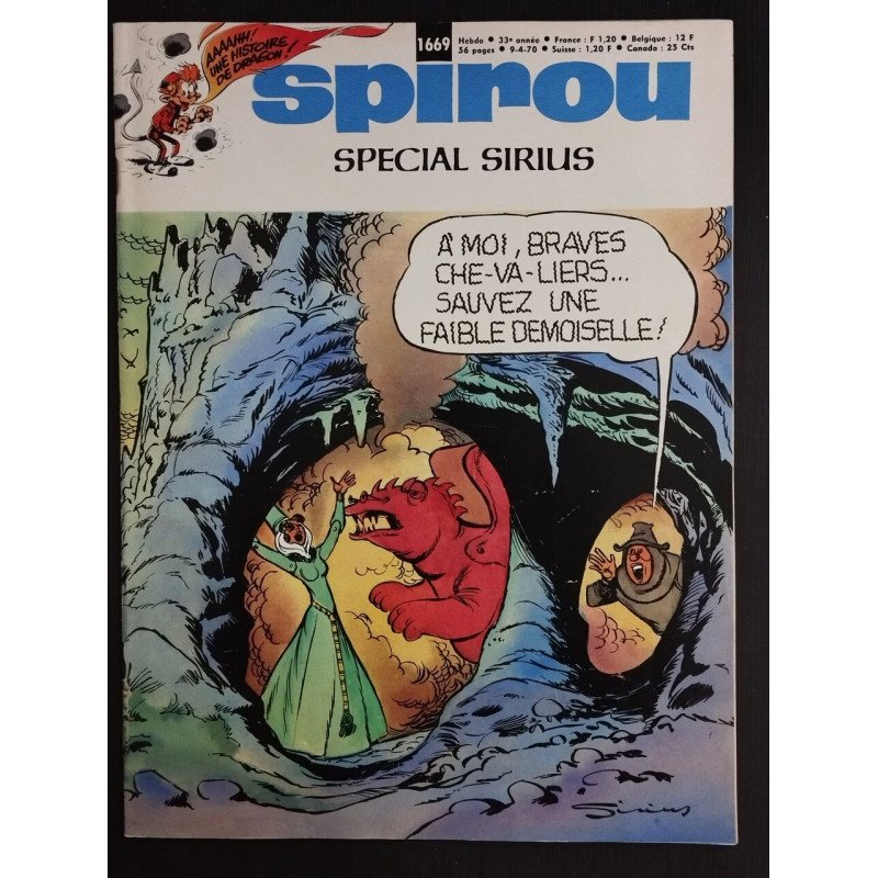 Revue Le Journal de Spirou N° 1669