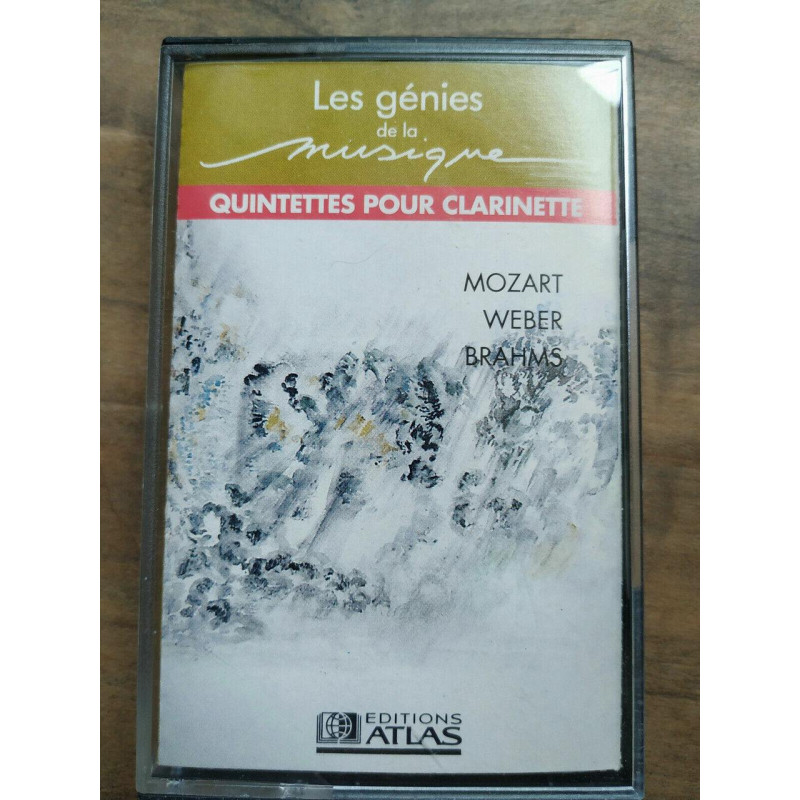 Les génies de la musique - Quintettes pour clarinette Cassette...