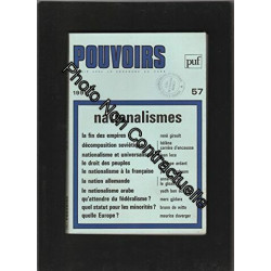 POUVOIRS [No 57 de 1991] Nationalismes
