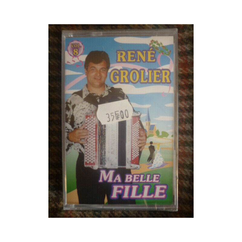 RENE grolier MA BELLE FILLE vol 8 cassette audio k7 DISCOVER 6 4