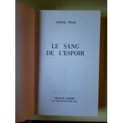Le Sang De L'espoir