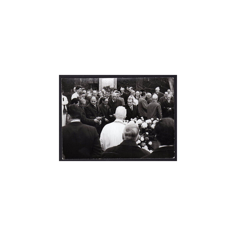 Photo SEPPOIS-LE-HAUT 68 Haut-Rhin Cérémonie décés enterrement ALSACE