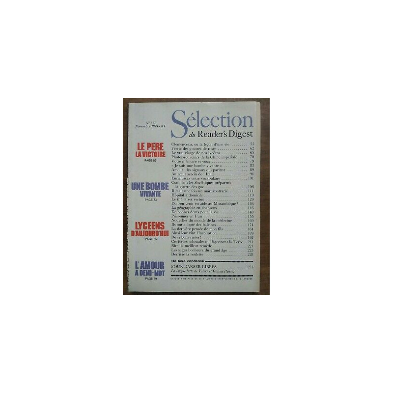 Nº 393 Novembre 1979