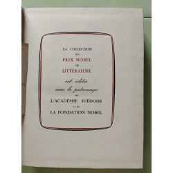 La collection des prix nobel de littérature