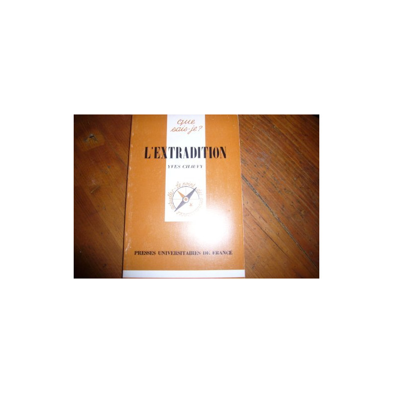 L'Extradition (Que sais-je)