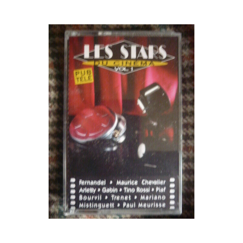Les stars du cinéma vol.1 Pub télé Cassette Audio-K7 Charles Talar...