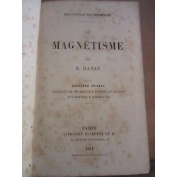 radau Le magnétisme deuxième édition illustrée Librairie Hachette cie