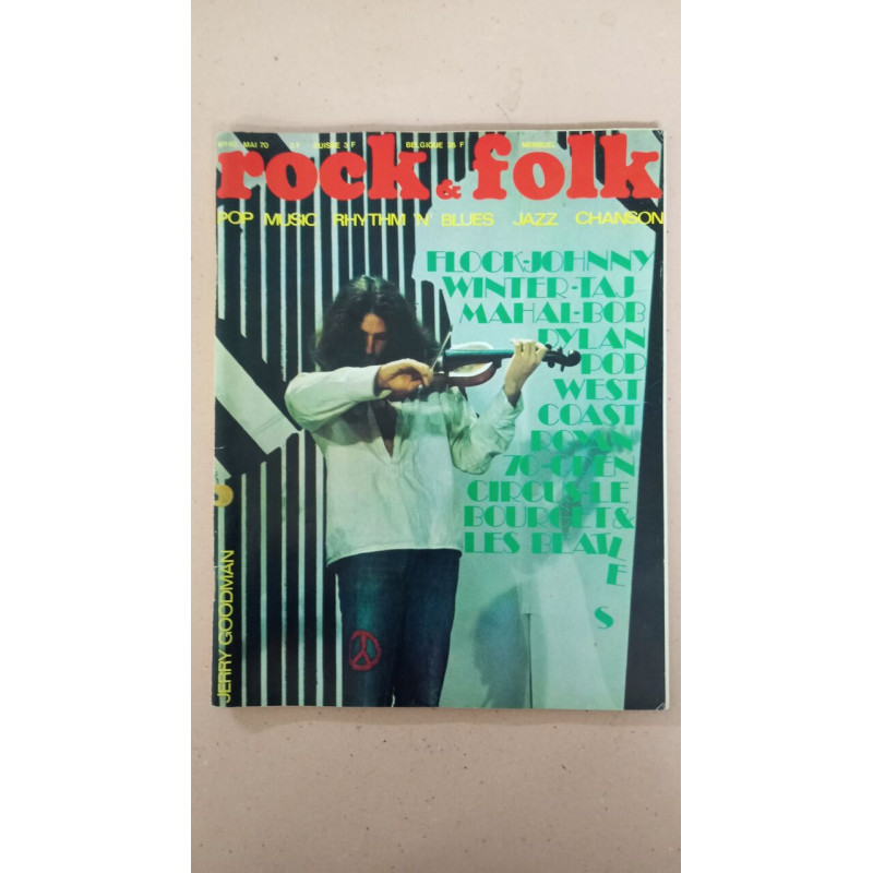Revue Rock et Folk N° 40