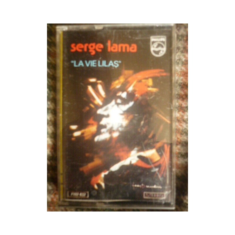 SERGE LAMA LA VIE LILAS Cassette Audio-K7 PHILIPS 7102 432