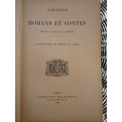 voltaire Romans et contes édition à l'usage de la jeunesse delagrave