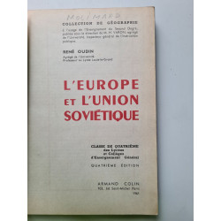 L'Europe et L'Union Soviétique