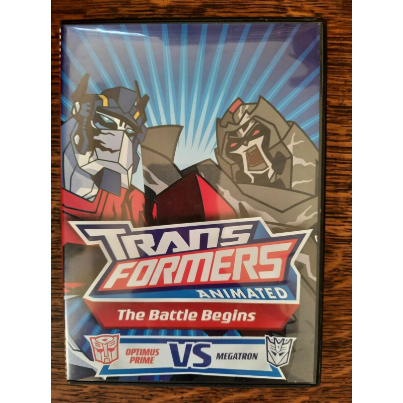 DVD - Transformers Animated The Battle Begins
