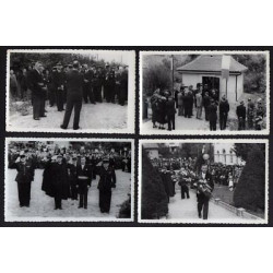 Lot 5 photos SEPPOIS-LE-HAUT 68 Monument au morts Cérémonie...