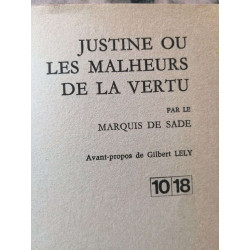 Justine ou les malheurs de la vertu