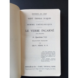 Le verbe incarné