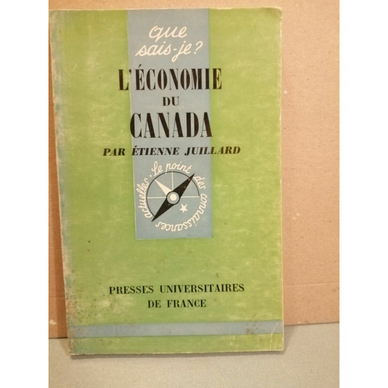 L'économie du Canada Presses Universitaires de france