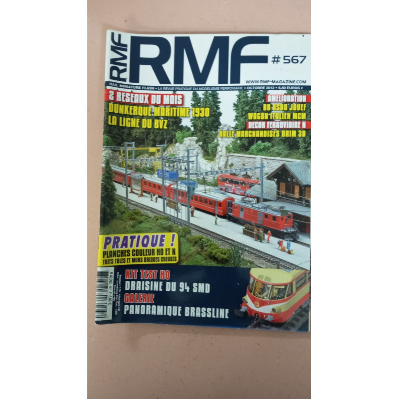 Revue RMF (Rail Miniature Flash) N° 567