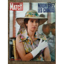 Paris Match Nº1190 26 Février 1972 La Princesse Anne en Thailande