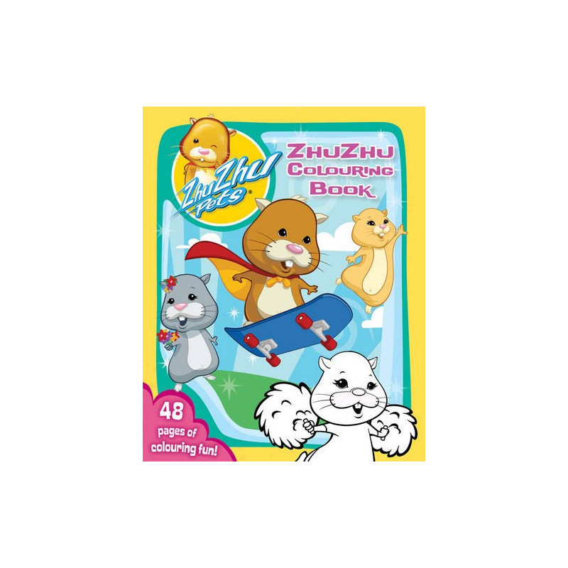 Zhu Zhu Pets Colouring Book