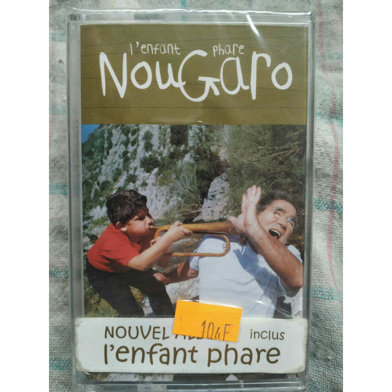 Nougaro L'enfant Phare Cassette Audio K7 NEUVE SOUS BLISTER