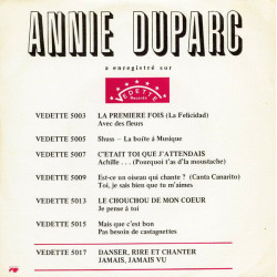 Danser Rire Et Chanter / Jamais Jamais Vu