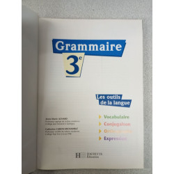 Les Outils de la langue : Grammaire 3e (Manuel)