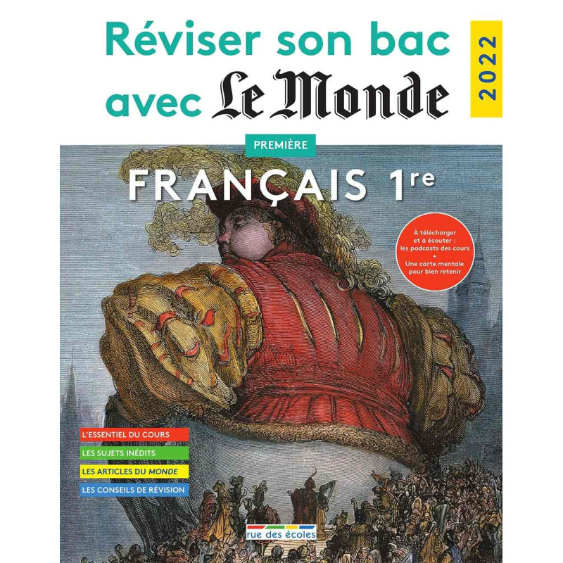 Réviser son bac avec le Monde 2022 Français 1re Tronc commun