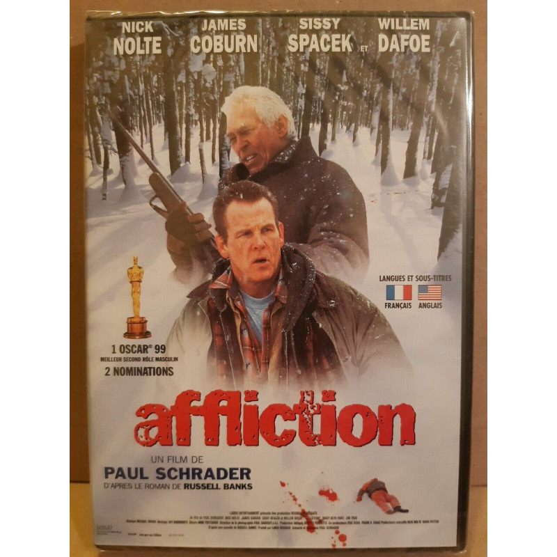 Affiction Nick Nolte Sissy Spacek DVD Simple - Autres