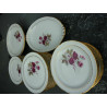 Service Porcelaine de Vierzon Bel semble de 37 pièces. Royal Email C.G