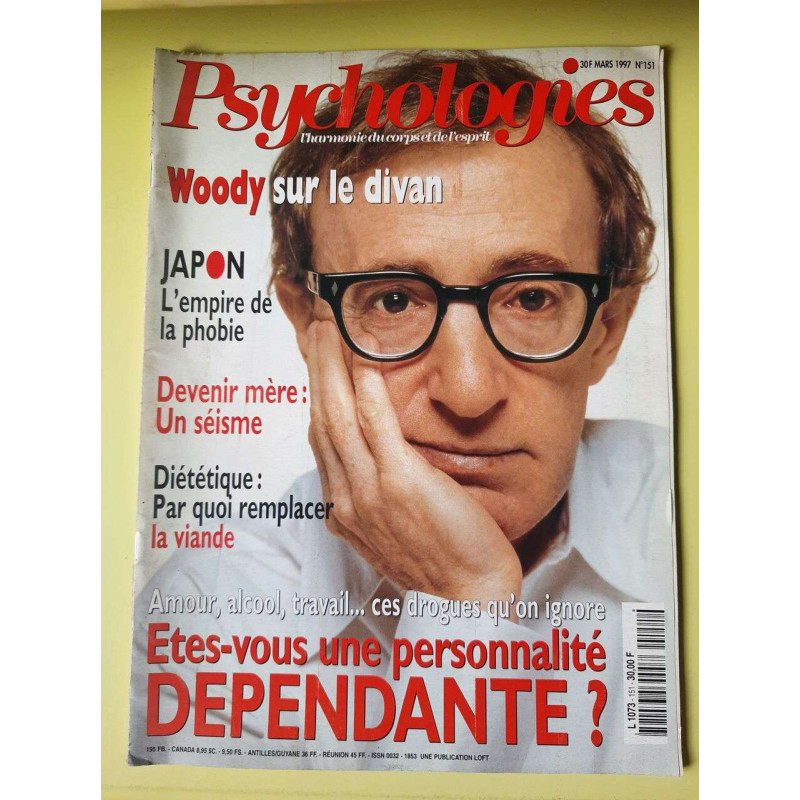 Psychologies L' Harmonie du Corps et de L'esprit Nº151 Mars 1997