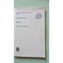David and Marianne John Dent. Longman Strutural Readers Stage 3