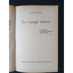 Le voyage inutile