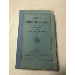 Bulletin de la societe des sciences historiques et naturelles de...