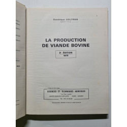 La production de viande bovine