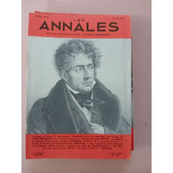 Revue Les annales des lettres françaises N° 141