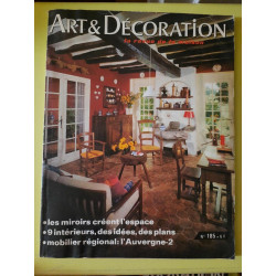 Art Décoration Nº 185 La Revue de La Maison 1975