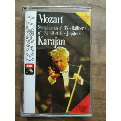 Mozart Symphonies No 35 Haffner Nos 39 40 41 - Karajan Cassette...