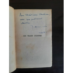 Jacques Tournier Un Train d'enfer envoi de l'auteur