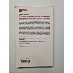 Citoyenneté et nationalité en France et en Allemagne