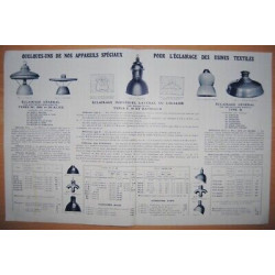 PUB L'ECLAIRAGE RATIONNEL DES USINES TEXTILES