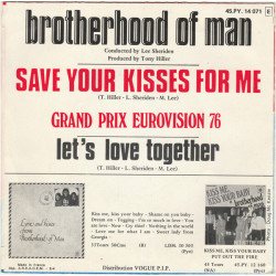 Save Your Kisses For Me