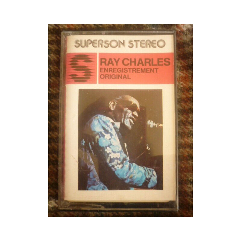 RAY CHARLES Cassette Audio-K7 SUPERSON STEREO 03.00.22